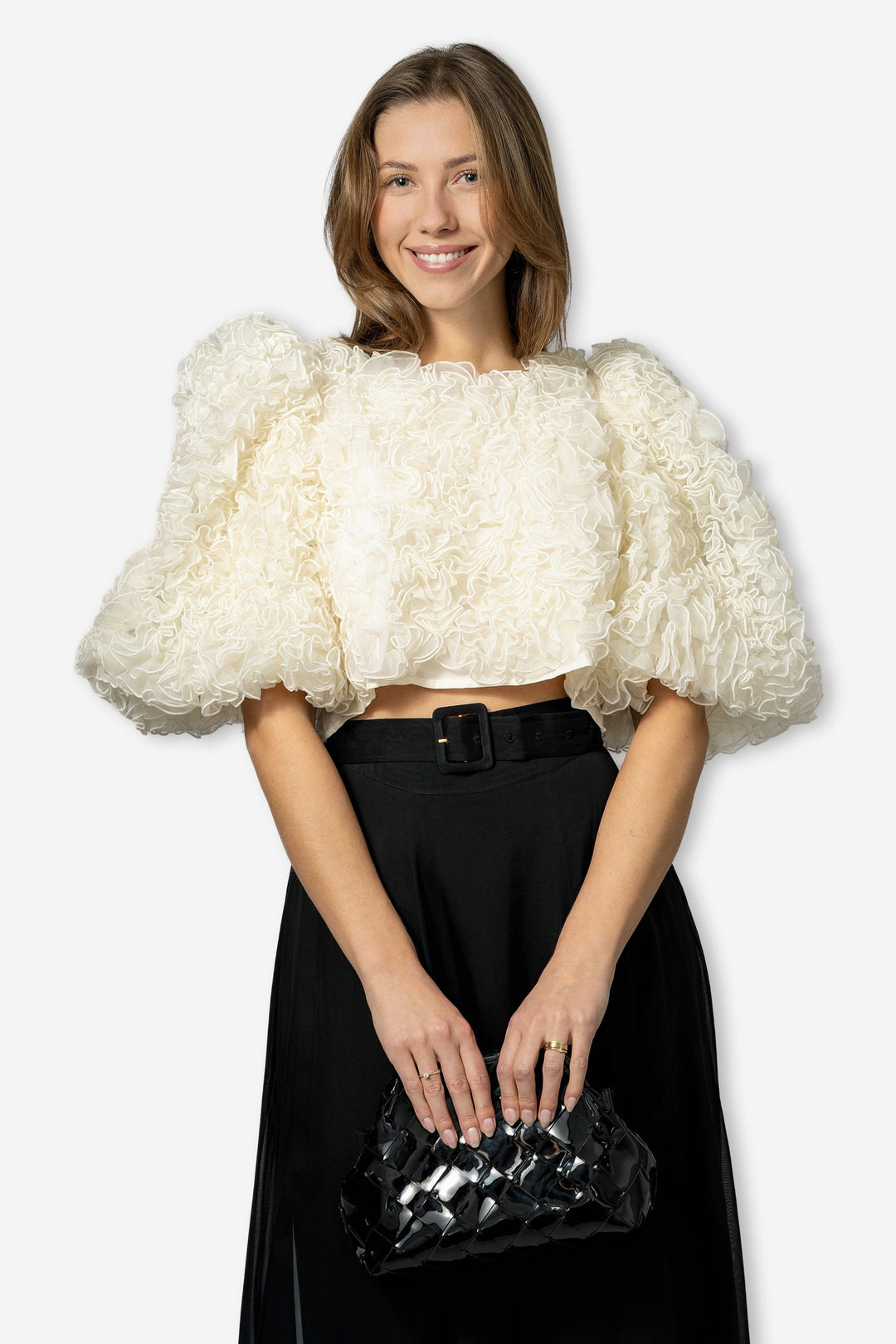 by TiMo Topper & t-skjorter Organza Top Off White