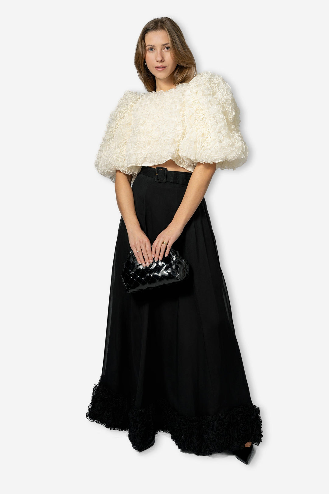 by TiMo Topper & t-skjorter Organza Top Off White