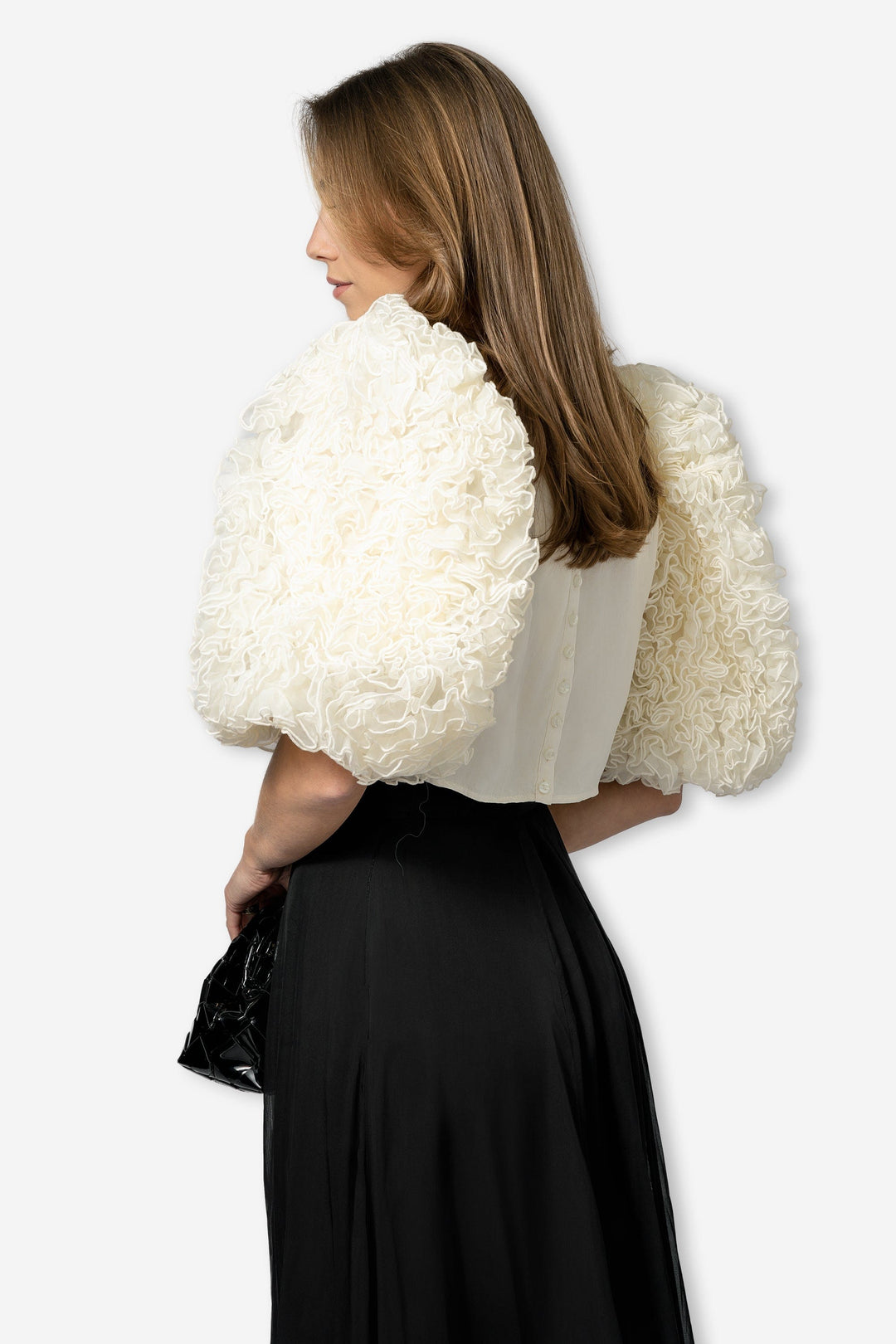 by TiMo Topper & t-skjorter Organza Top Off White