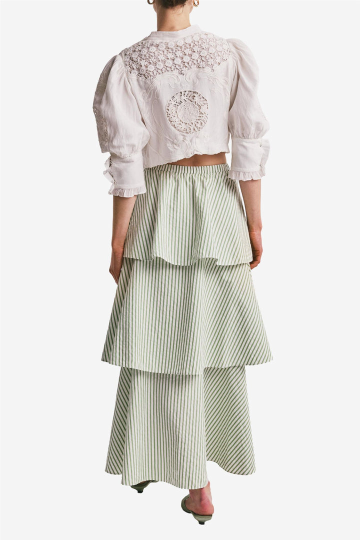 by TiMo Yttertøy Linen Jacket Off White