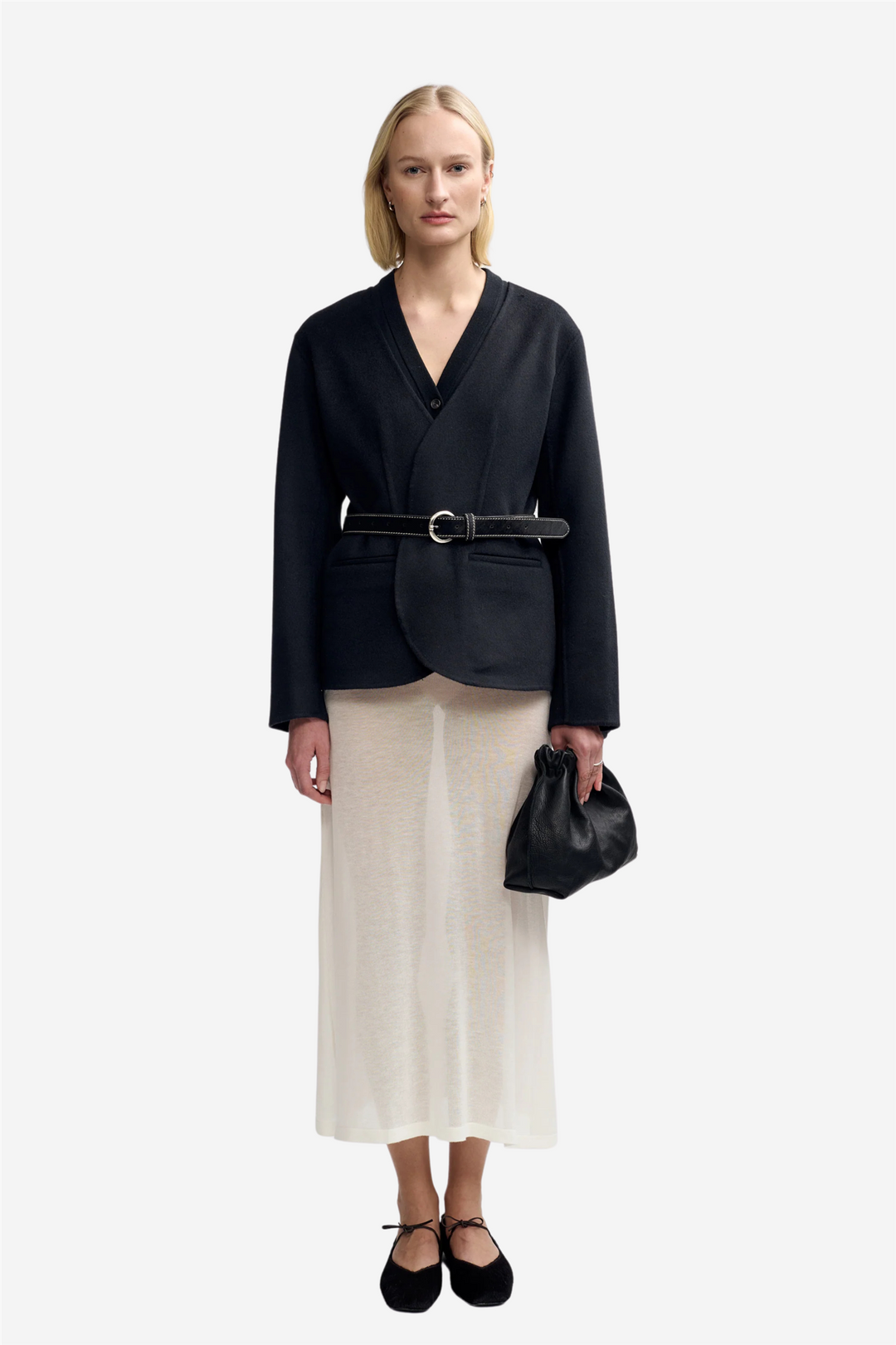 Elena Wool Jacket Black
