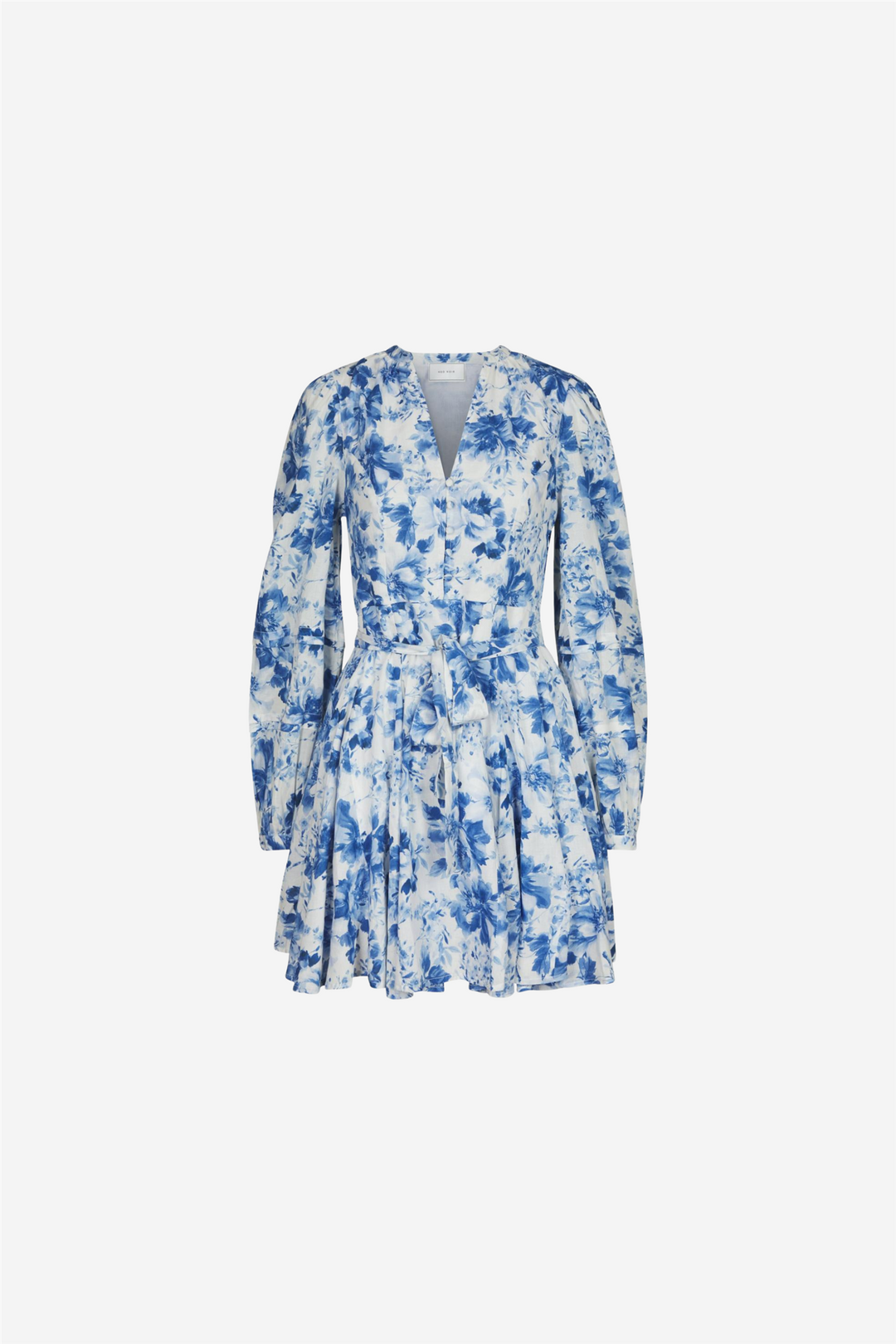 Marise Print Dress Light Blue