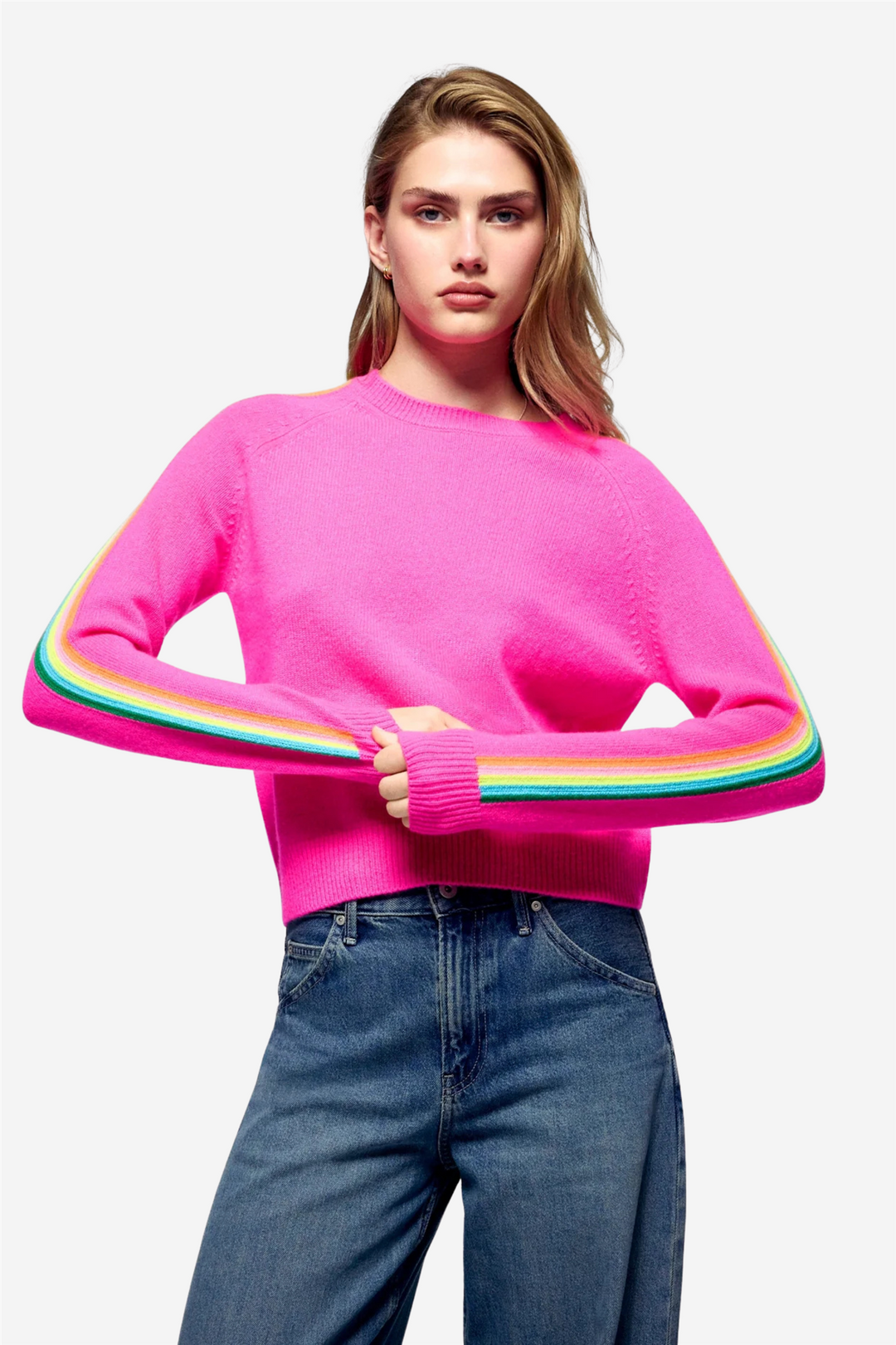 Crewneck Sweaters Cosmic Pink