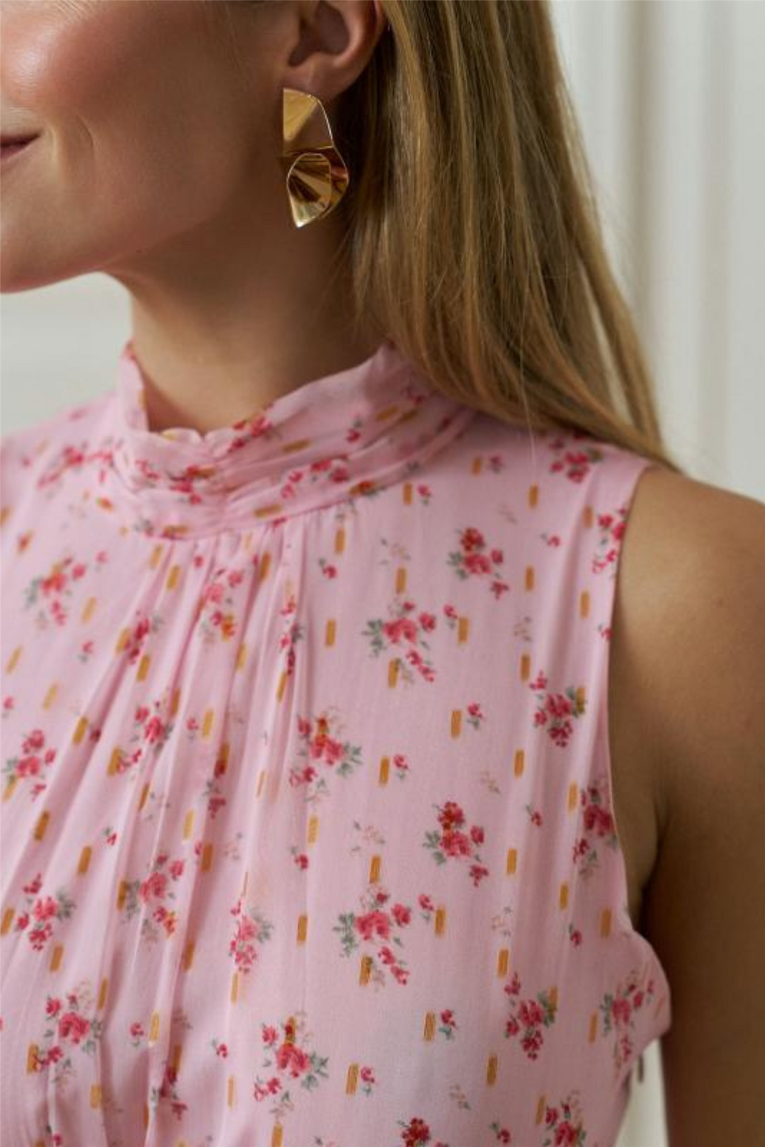 Dori Print Dress Rose