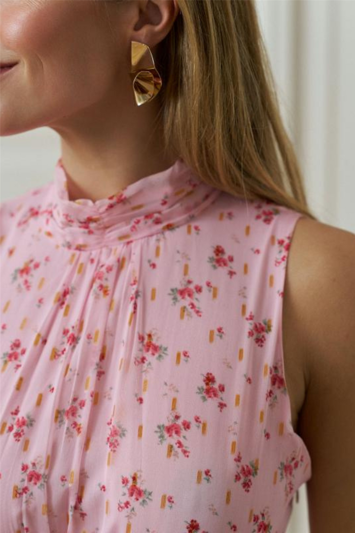 Dori Print Dress Rose