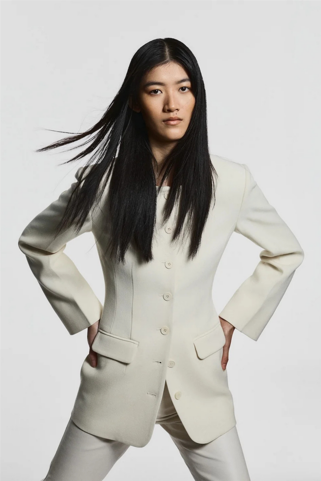 Blair Blazer Cream