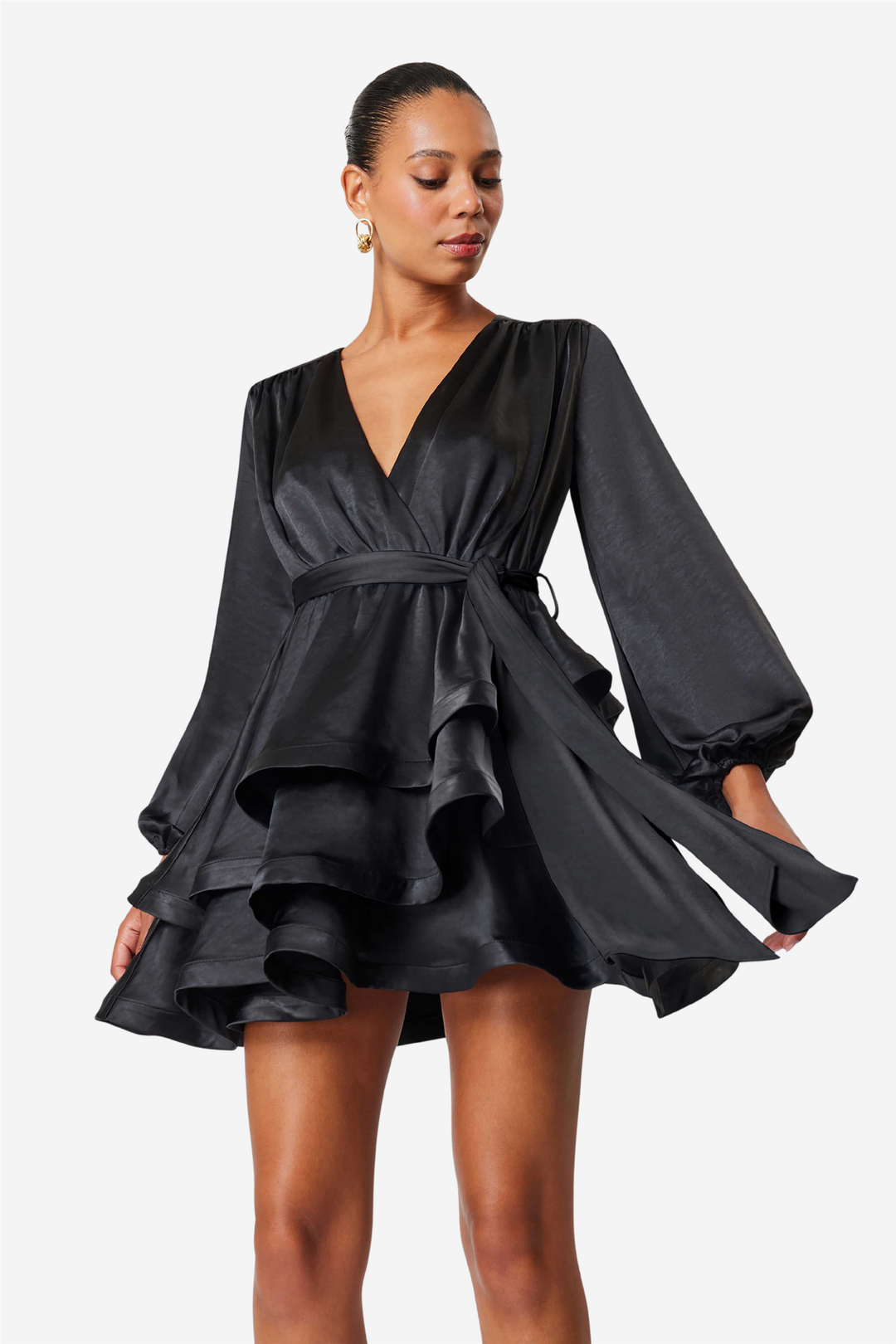 Clementine Mini Dress Black