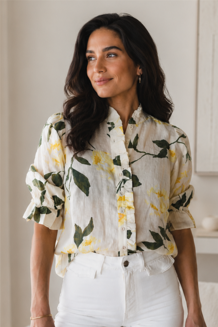 Linen Blouse Sunlight