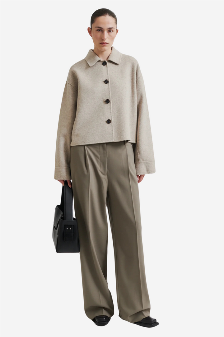 Cira Jacket Beige Melange