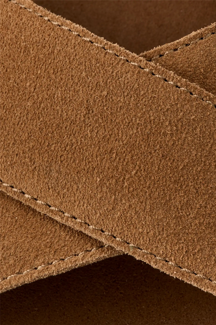 W Aubrey Ankle Strap Chestnut