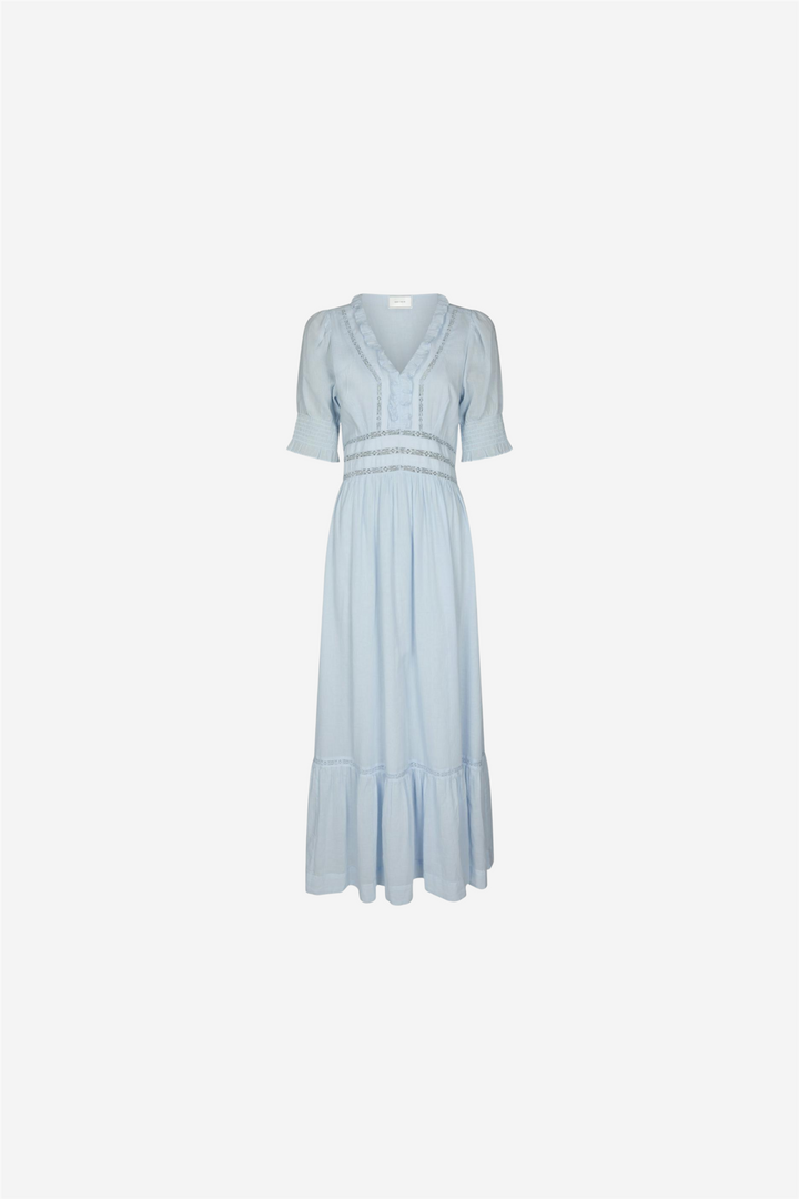 Alvina S Voile Dress Light Blue