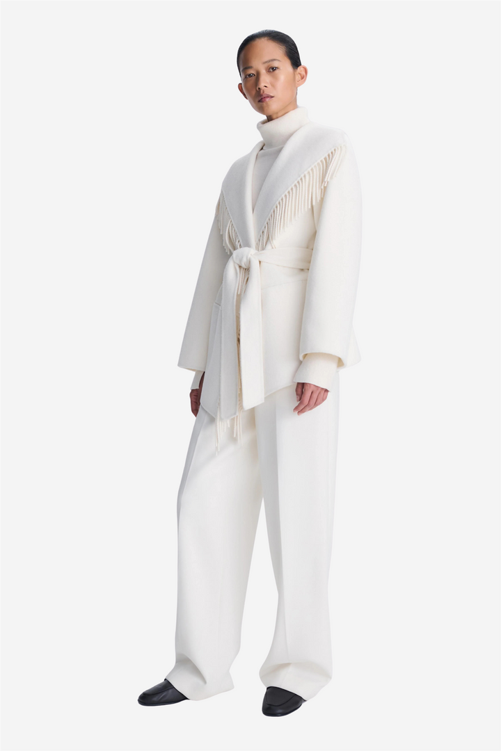 Rowen Fringe Jacket Frost