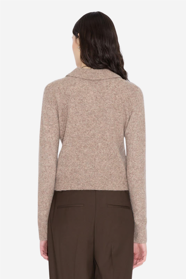 Argyle Polo Taupe