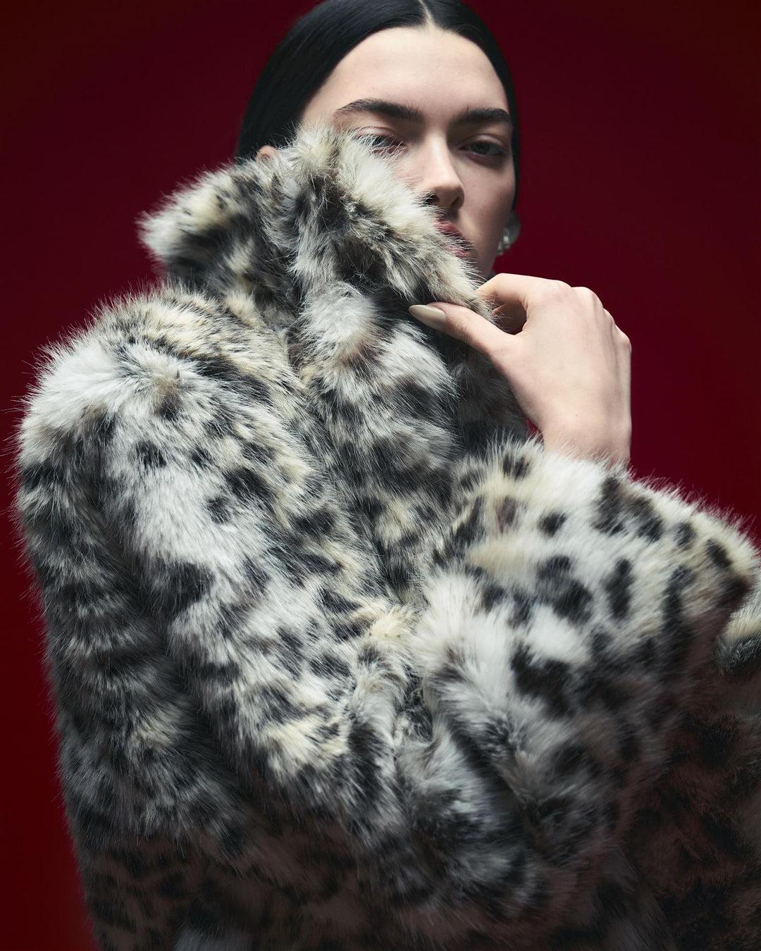 Weston Maxi Faux Fur Jacket