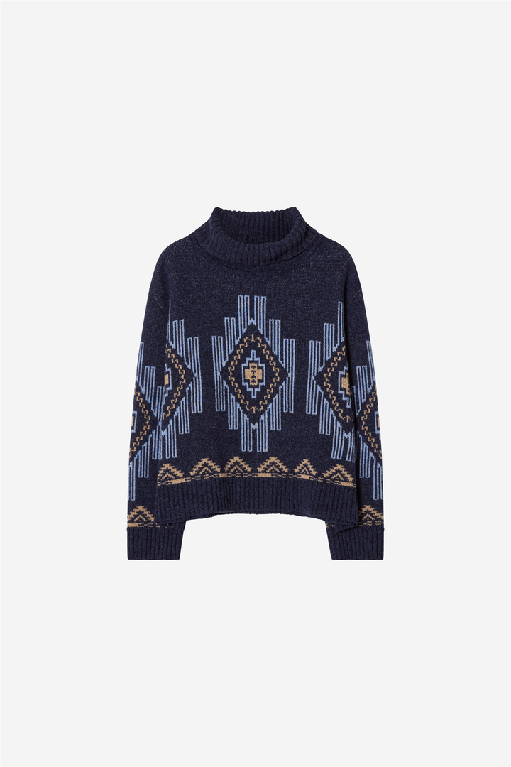 Kautokeino Sweater Navy Blue
