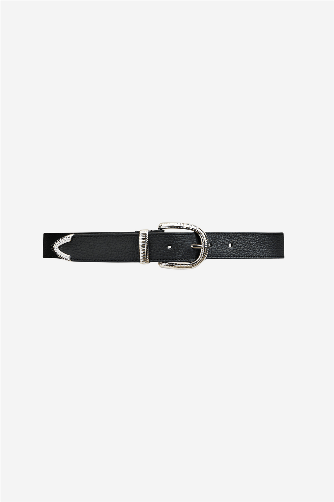 Cala & Jade Tilbehør Crubel Belt Black Silver