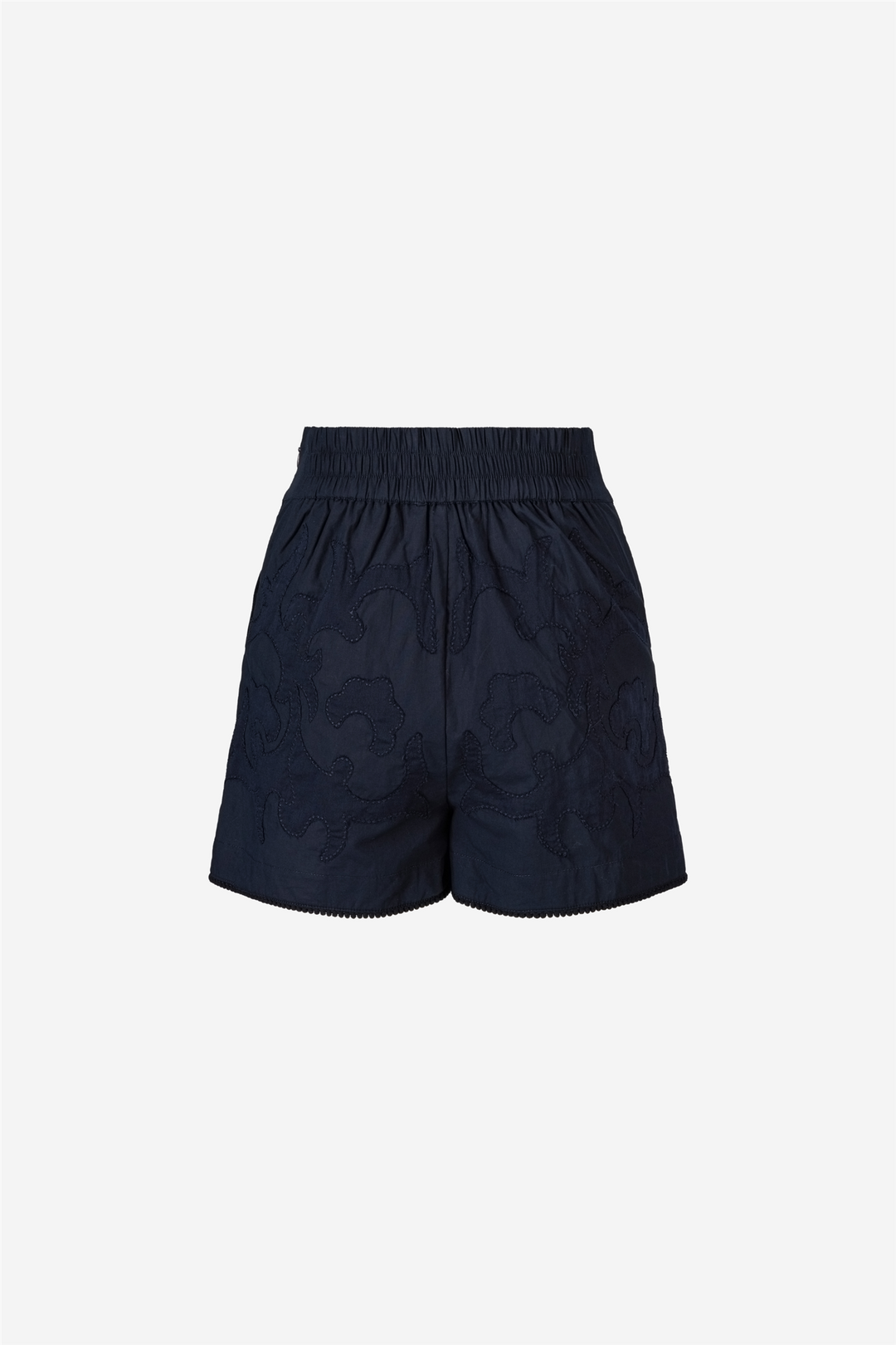 Leila Embroidery Shorts Salute