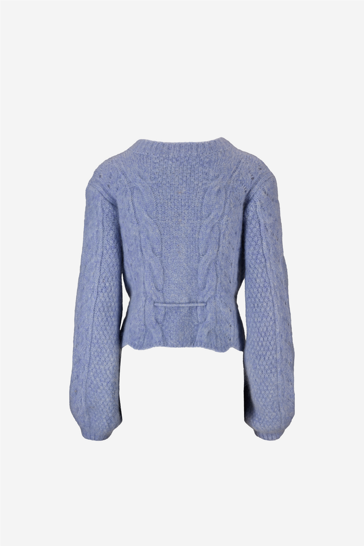 Sophia Chunky Cardigan Light Blue