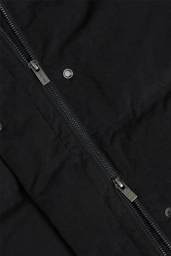 Steilia Brushed Down Jacket Black