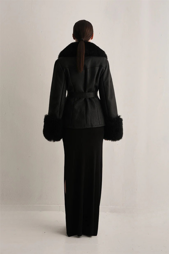 Woodstock Jacket Short Black
