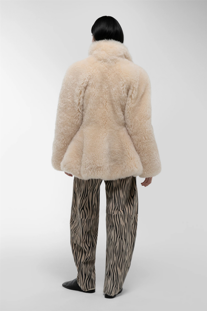 Maeve Shearling Jacket Butter Cream