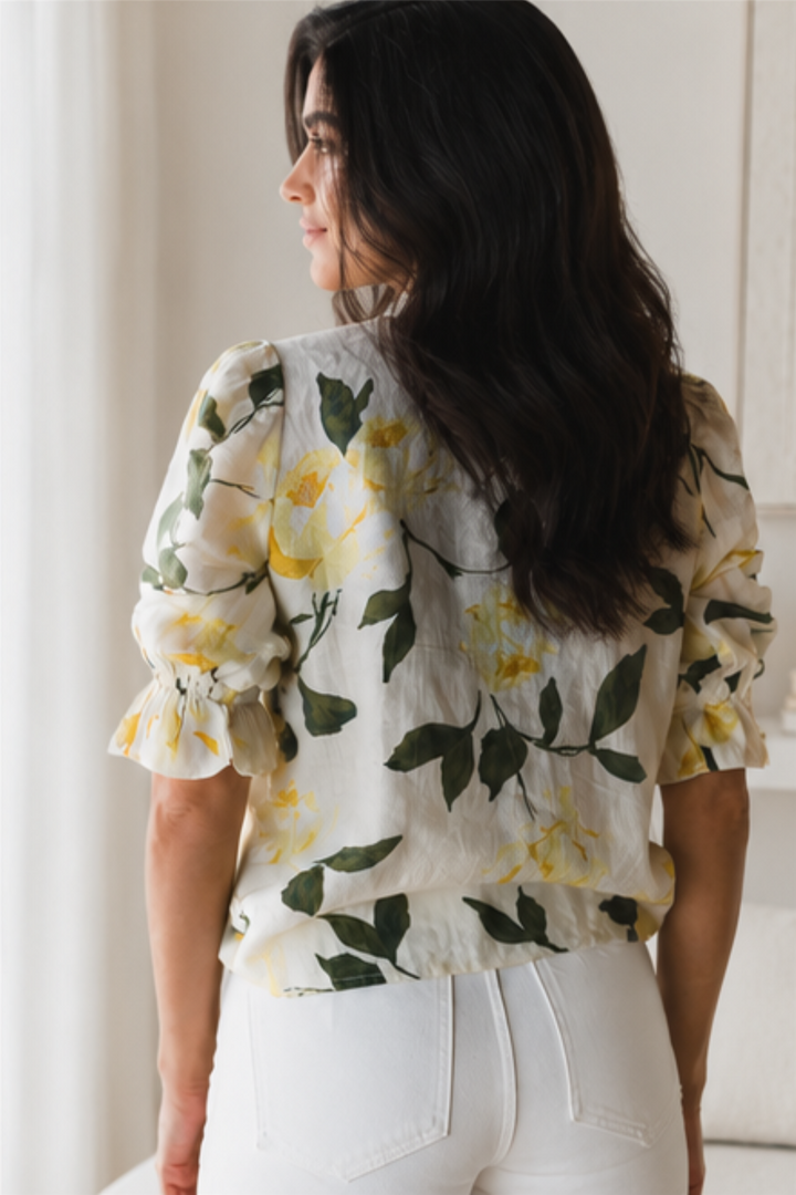 Linen Blouse Sunlight