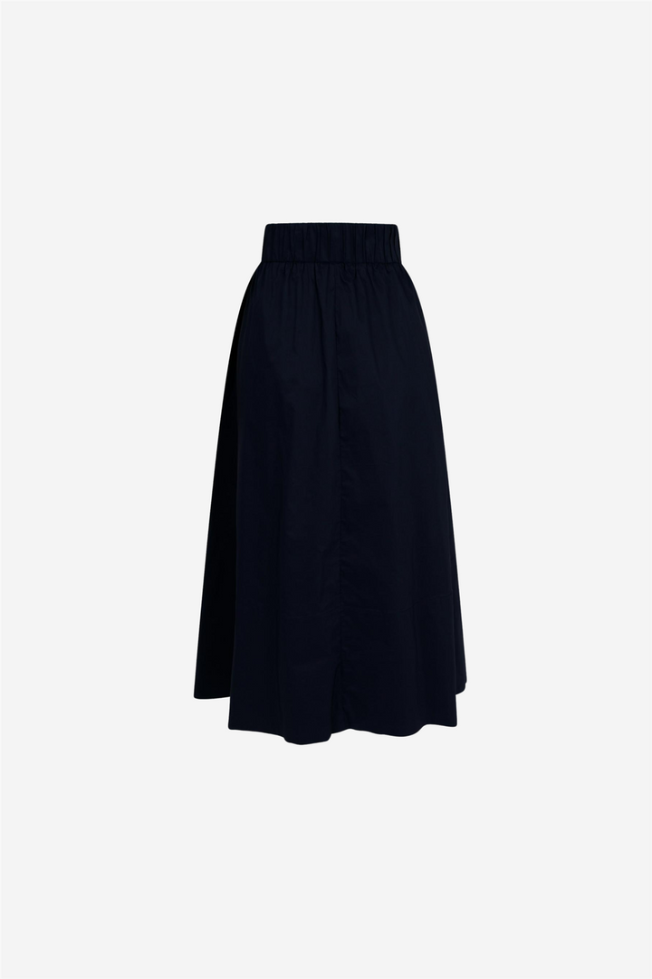 Yara Poplin Skirt Black