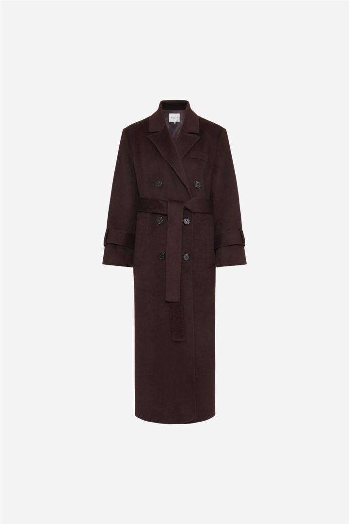 Saville Coat Mahogany