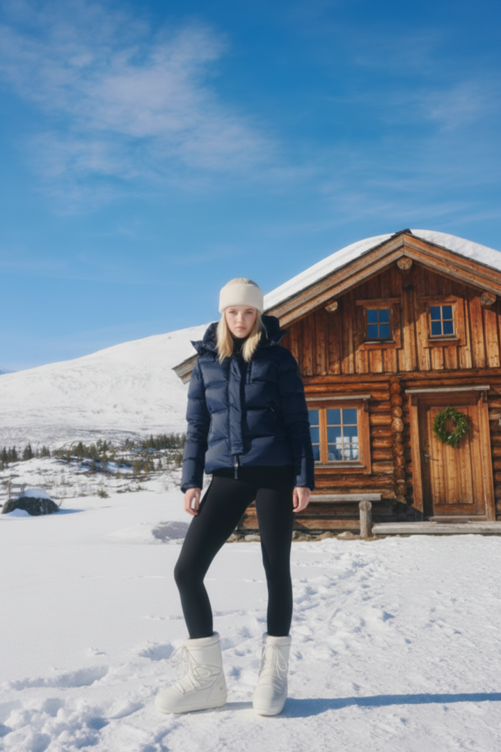 Cedrico Yttertøy Stella Down Jacket Navy
