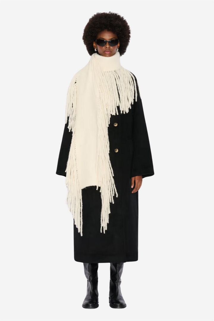 Tassel Scarf Ecru