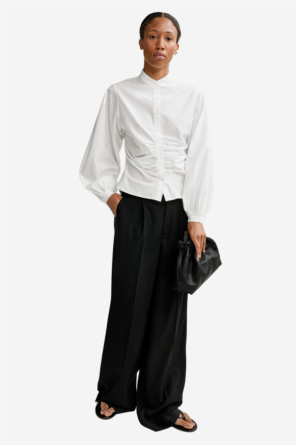 Christian Aks Bluser & Skjorter Velora Poplin Shirt White