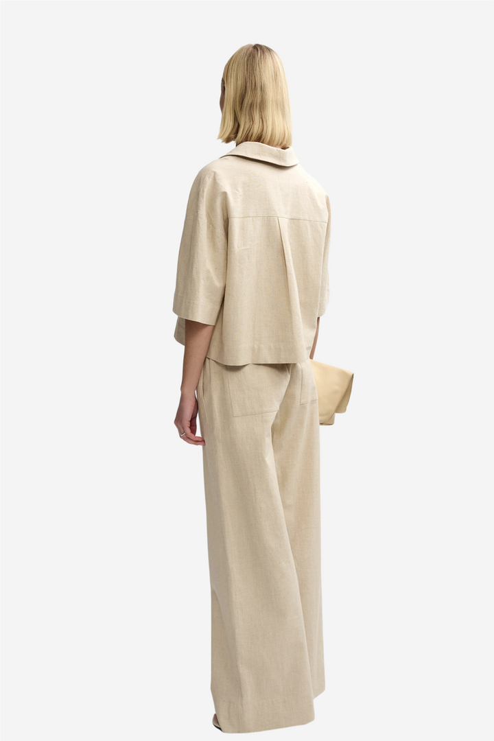 Christian Aks Bukser & jeans Luna Linen Trouser Sand