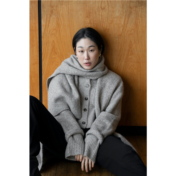 Christian Aks Genser & Cardigan Sadie Yak Cardigan Sherpa