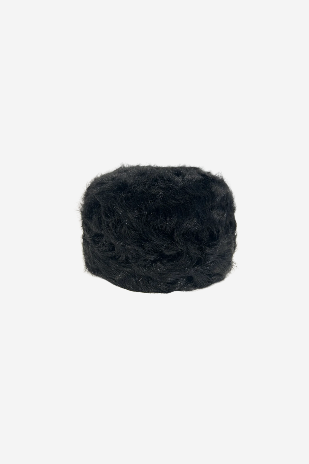 Christian Aks Tilbehør Alessia Shearling Hat Black