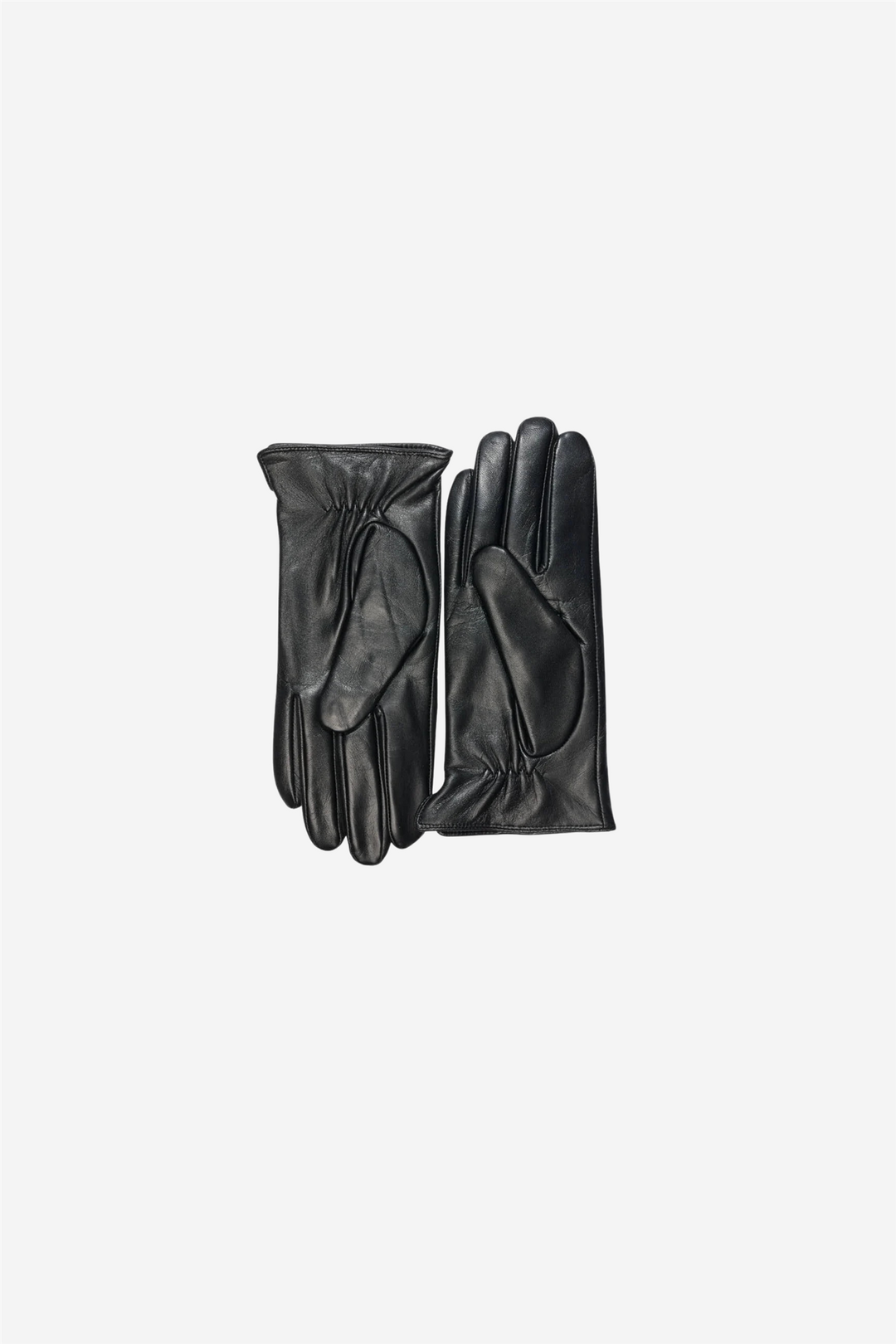 Christian Aks Tilbehør Classic Leather Gloves Black