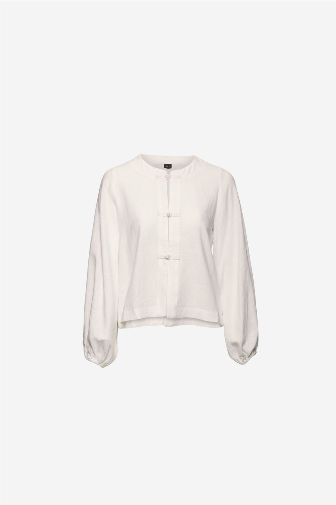 Christian Aks Topper & t-skjorter Maud Linen Top White
