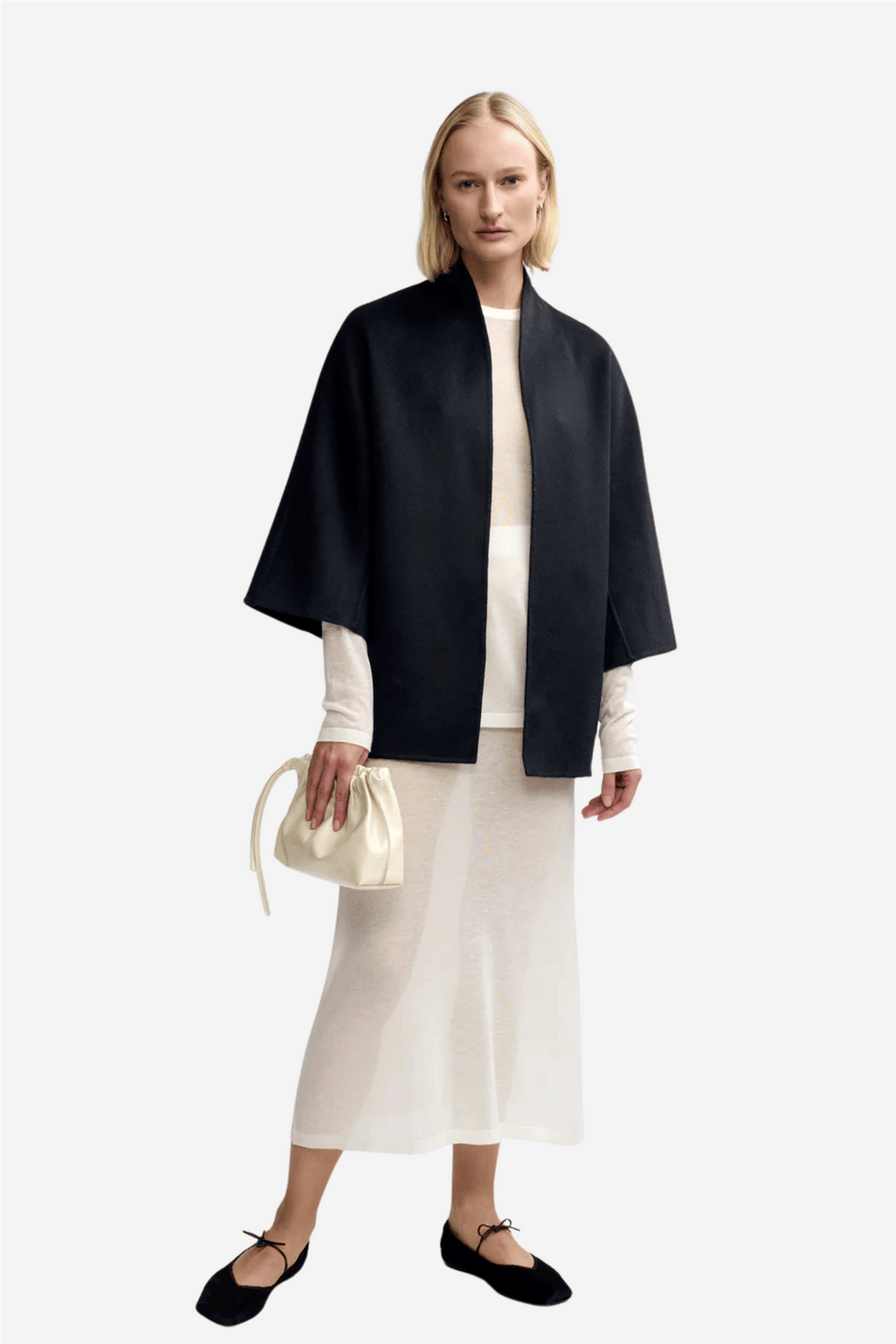 Christian Aks Yttertøy Akiko Wool Jacket Black