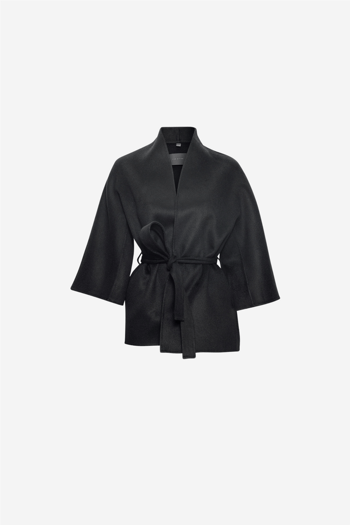 Christian Aks Yttertøy Akiko Wool Jacket Black