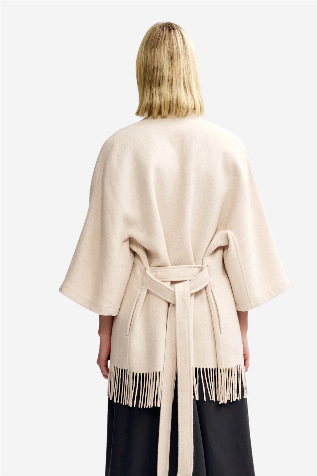 Christian Aks Yttertøy Akila Lambswool Jacket Cream