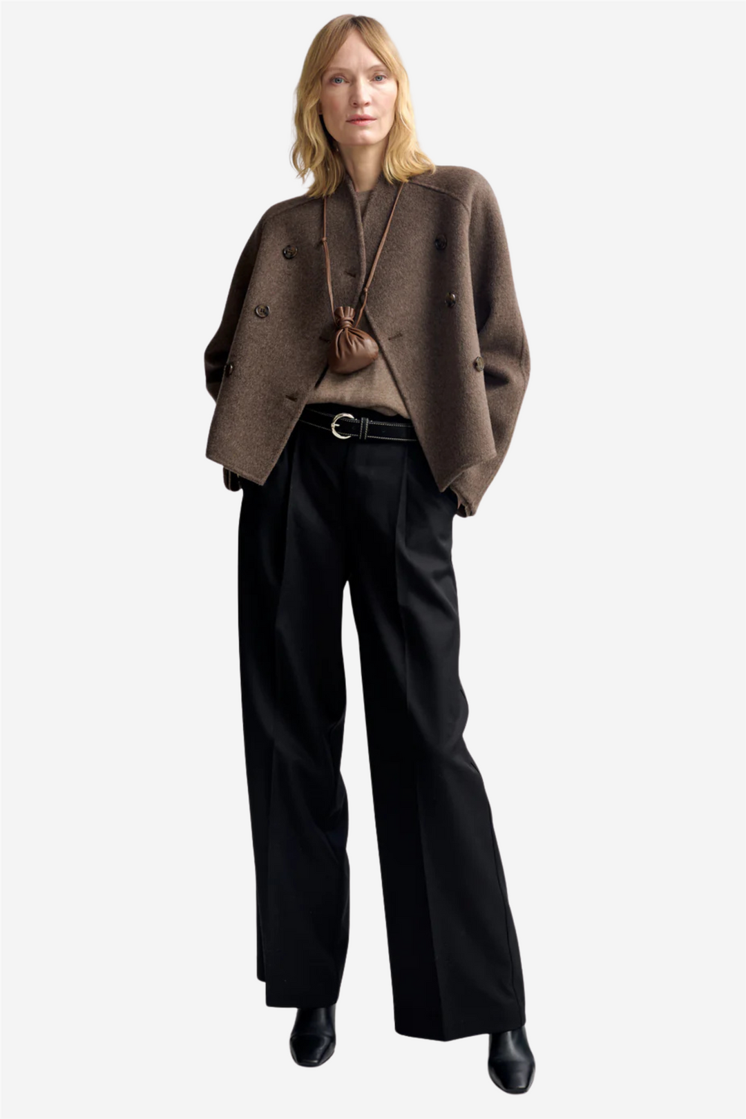 Christian Aks Yttertøy Bella Wool Jacket Cappucino