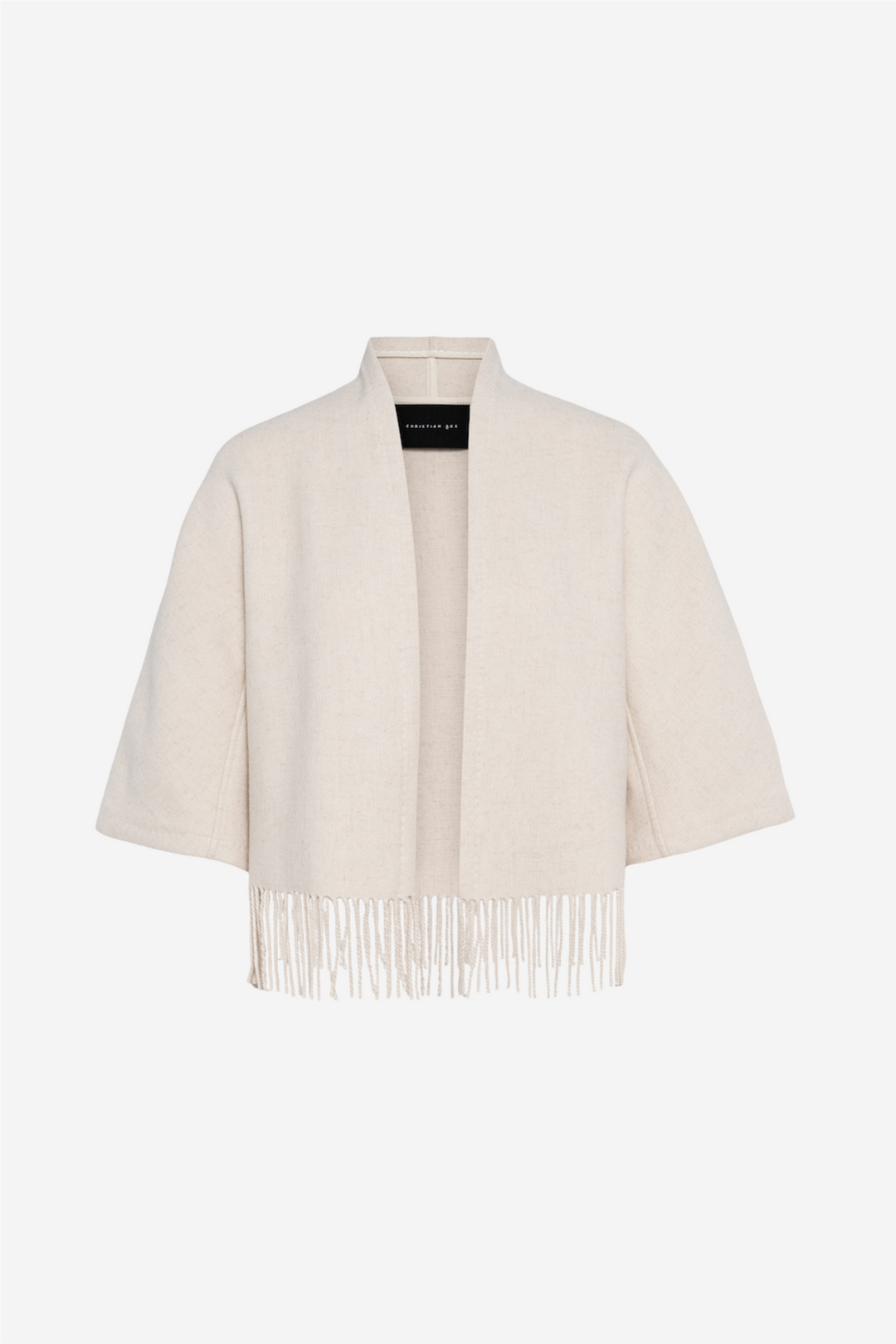 Christian Aks Yttertøy Keyla Lambswool Jacket Cream