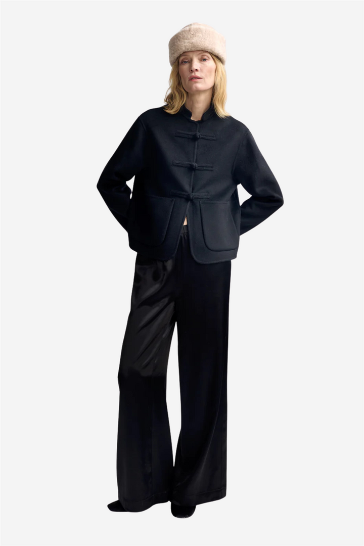 Christian Aks Yttertøy Phoebe Wool Jacket Black