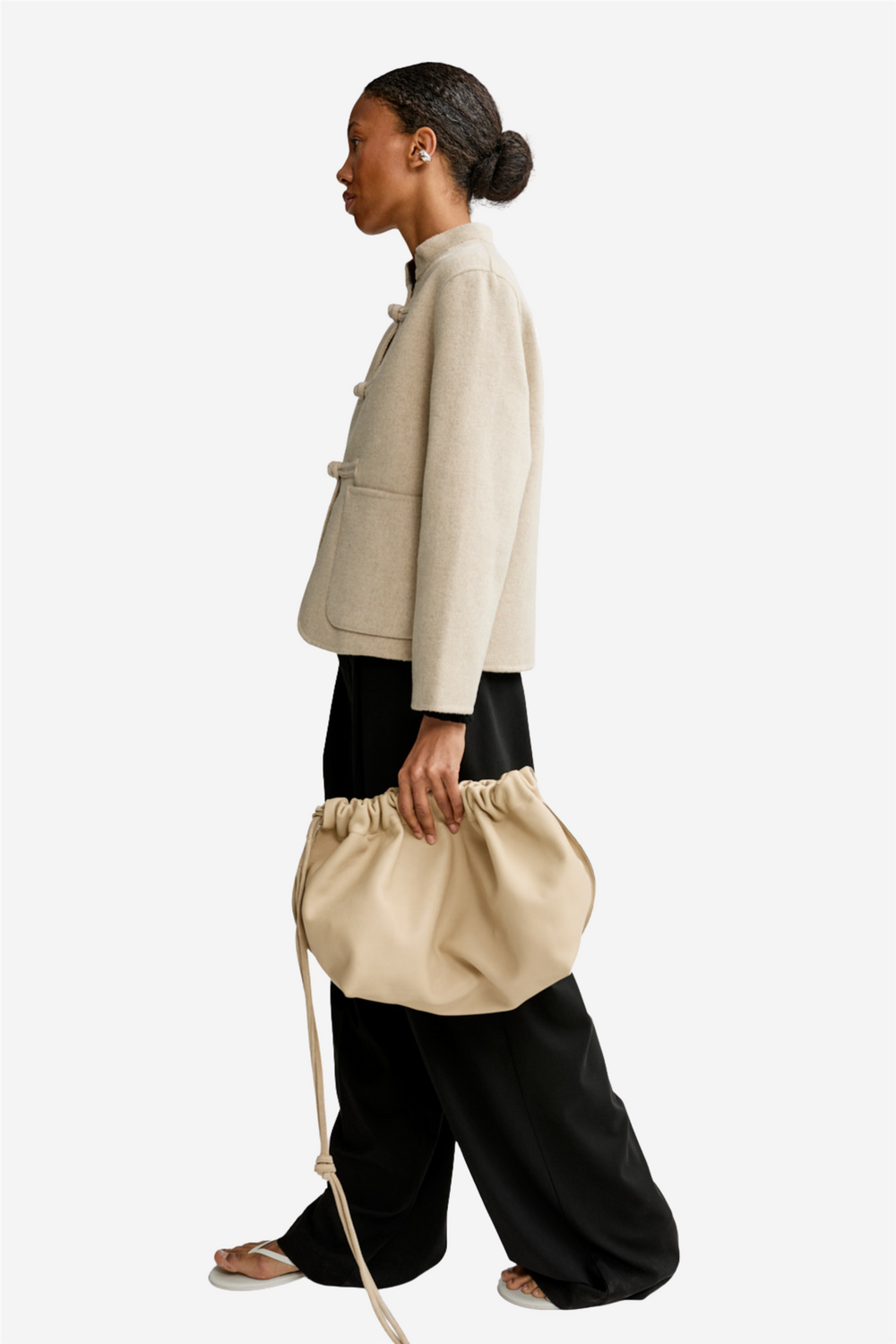 Christian Aks Yttertøy Phoebe Wool Jacket Wheat