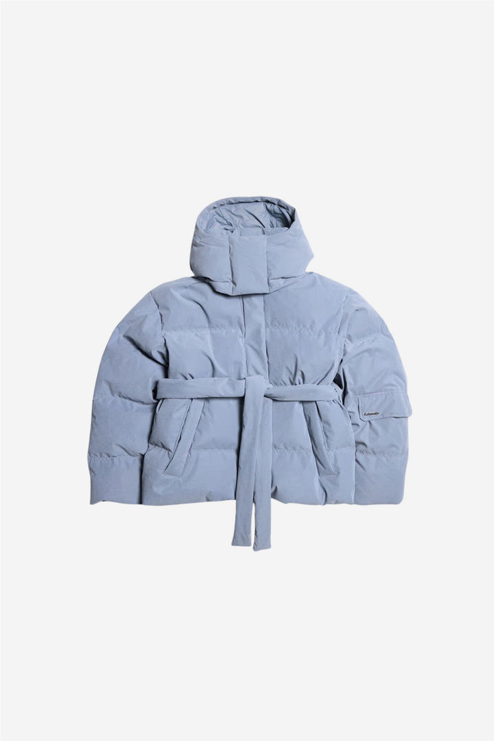 Steilia Brushed Down Jacket Lt. Blue