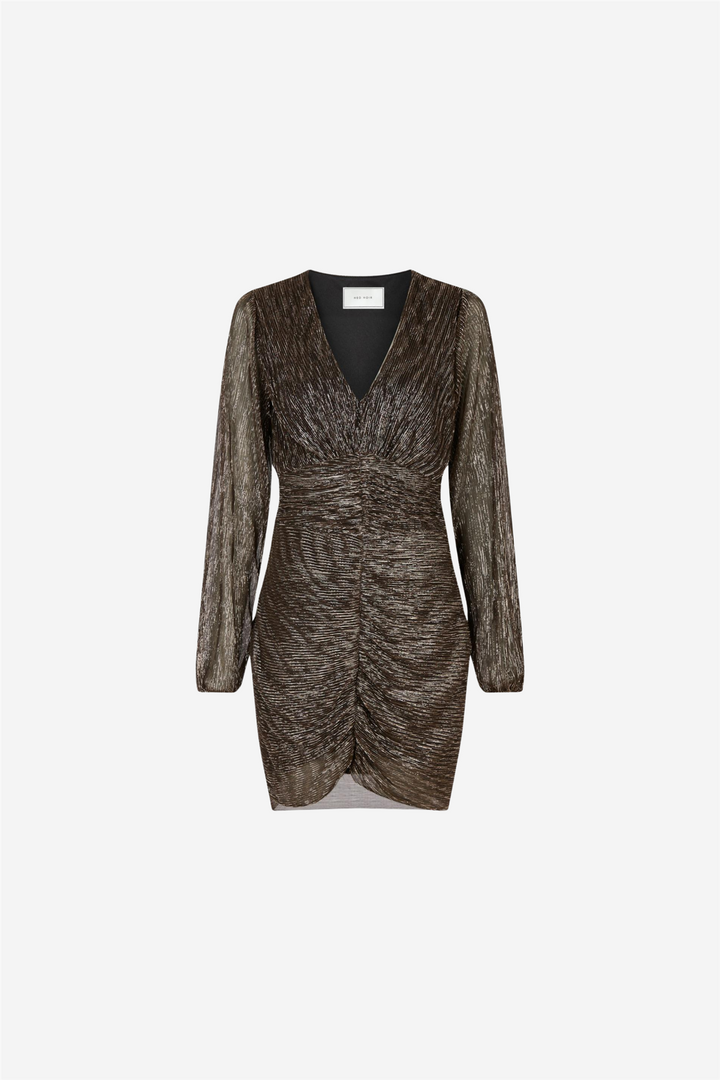 Wallis Glitz Dress Bronze
