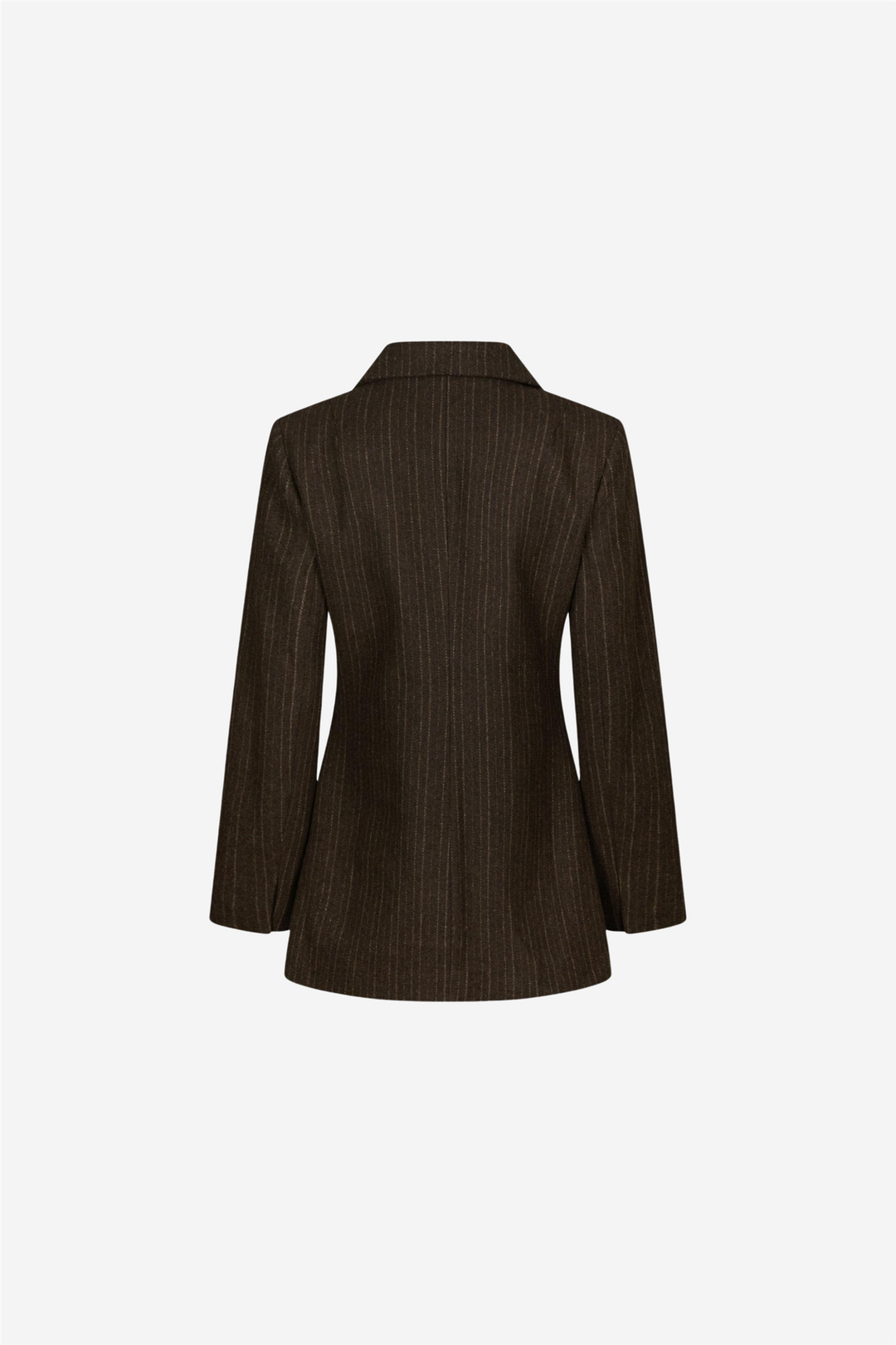 Bowie Stripe Blazer Brown
