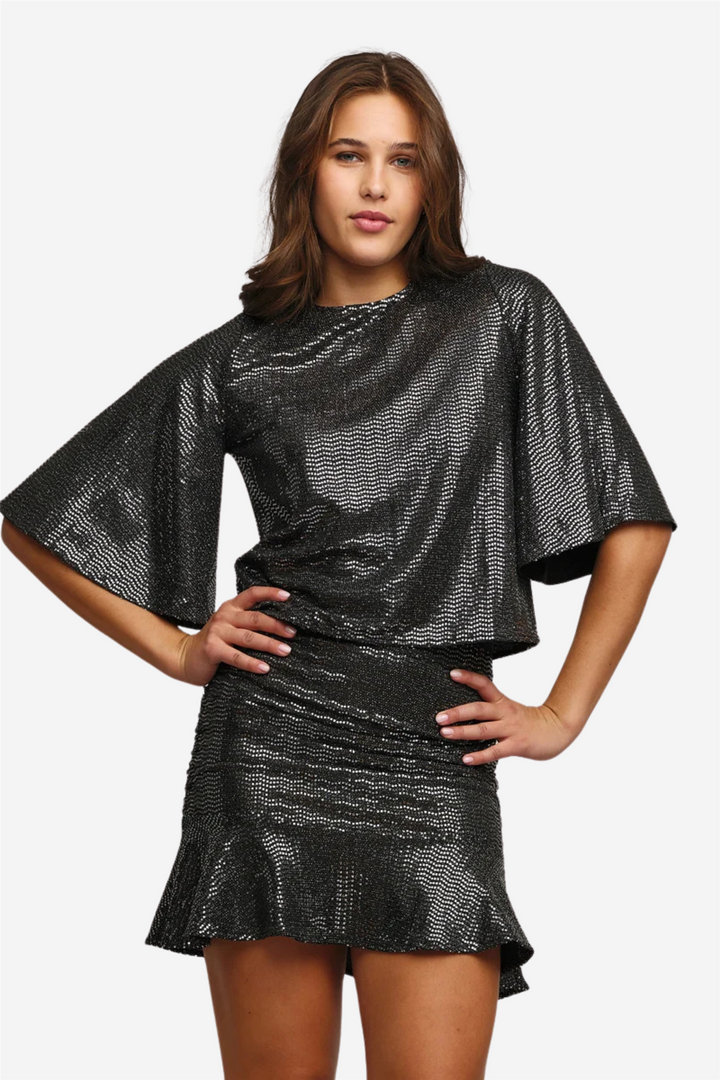 Ginger Silver Skirt Silver