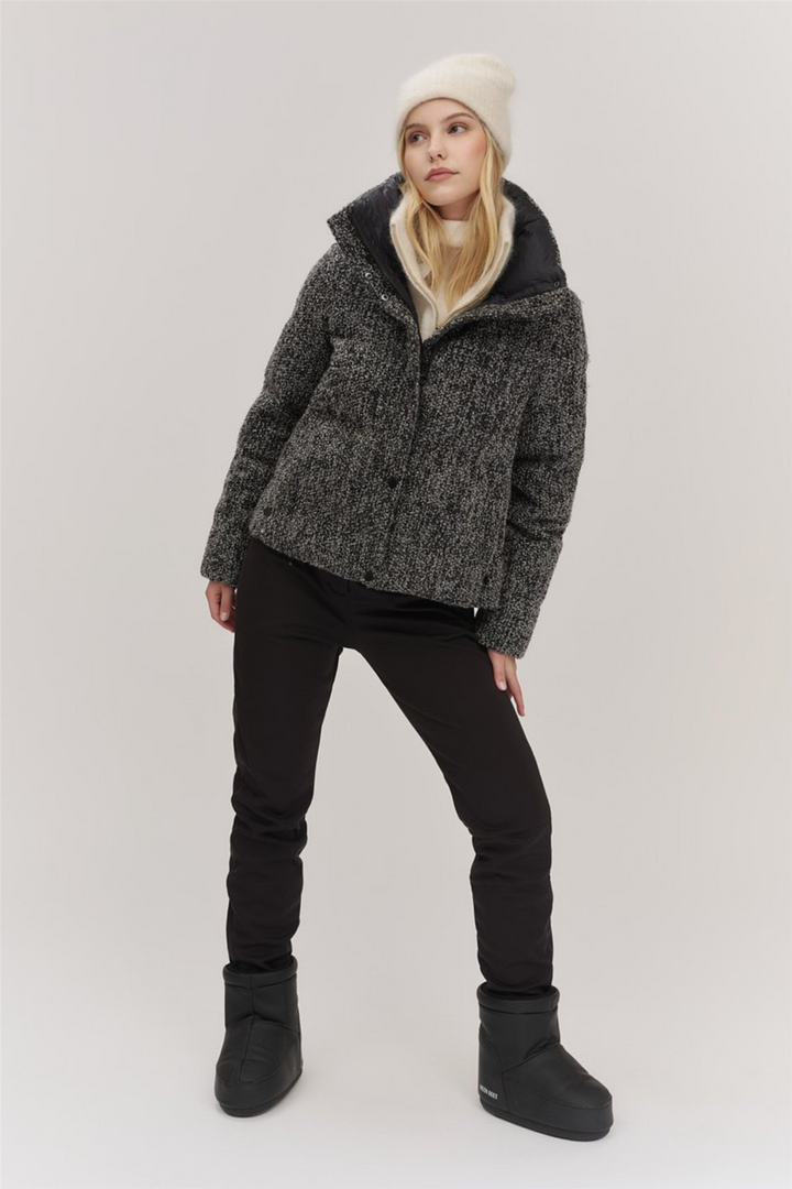 Indie Tweed Jacket White/Black