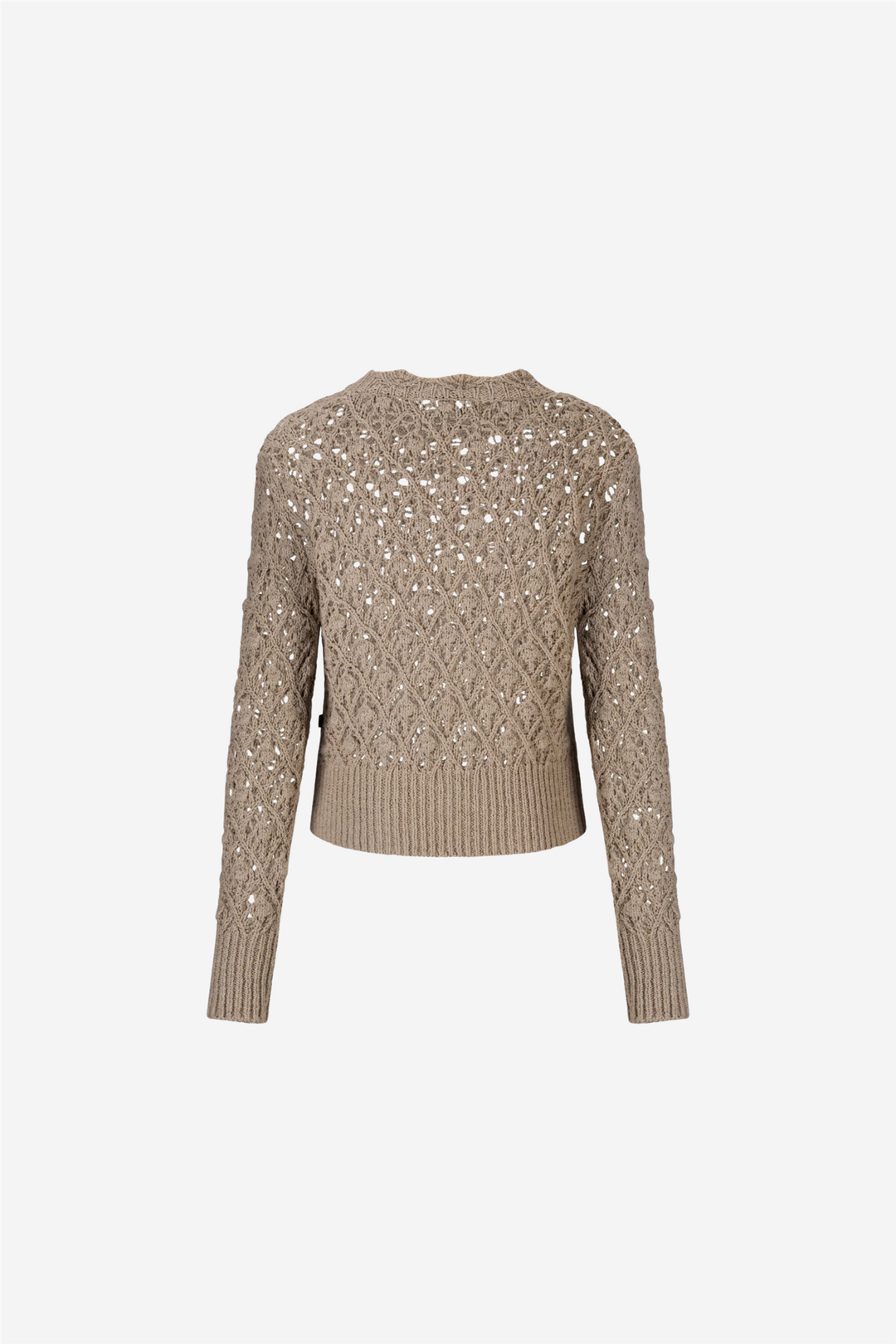 Lea cotton sweater chickpea beige