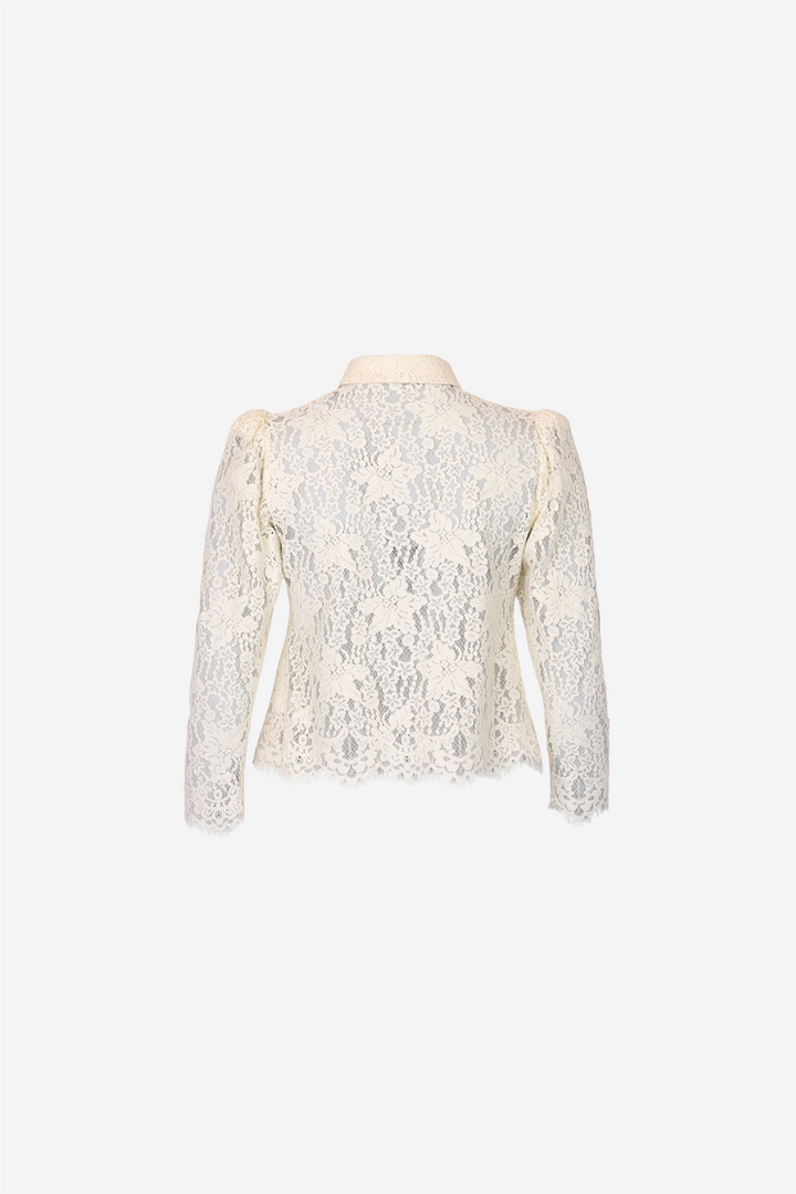Lace Shirt Vintage White